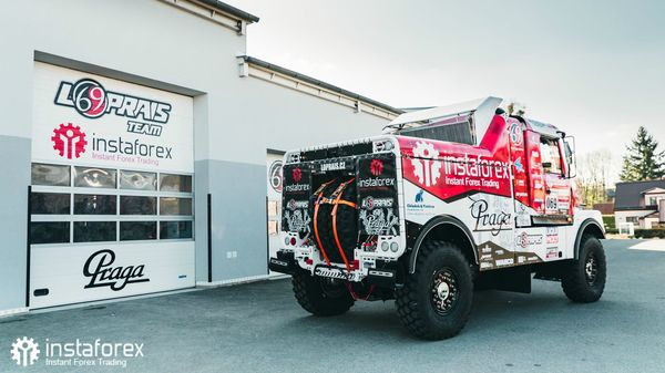 Nhóm InstaTrade Loprais đang thử nghiệm Praga V4S DKR cho Dakar 2020